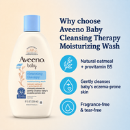 Aveeno Baby Cleansing Therapy Moisturising Wash with Natural Oatmeal & Provitamin B5 – 236 ml