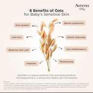 Aveeno Baby Daily Moisturising Wash & Shampoo Travel Pack 100ml