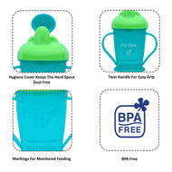 1st Step BPA Free Spout Sipper Cup With Twin Handles