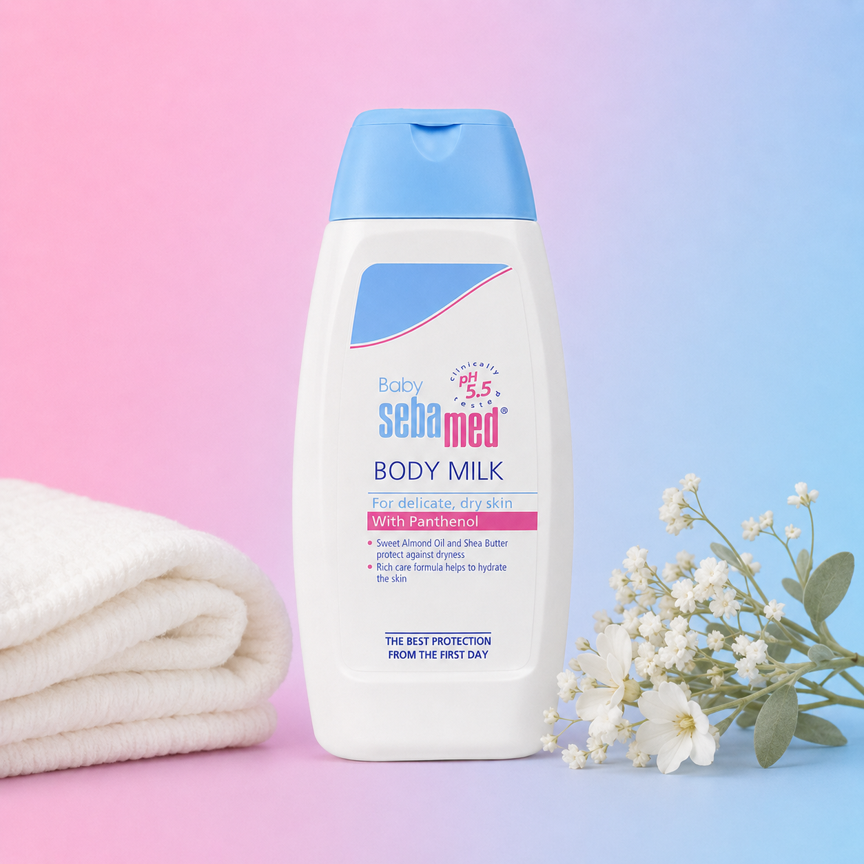 Baby Seba med Body Milk with Panthenol – 100 ml