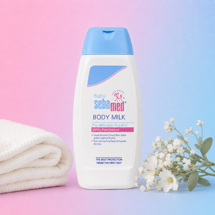 Baby Seba med Body Milk with Panthenol – 100 ml