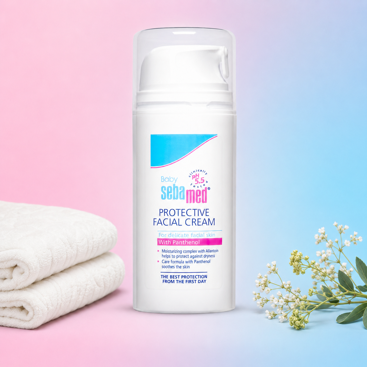 Baby Sebamed Protective Facial Cream with Panthenol – 100 ml