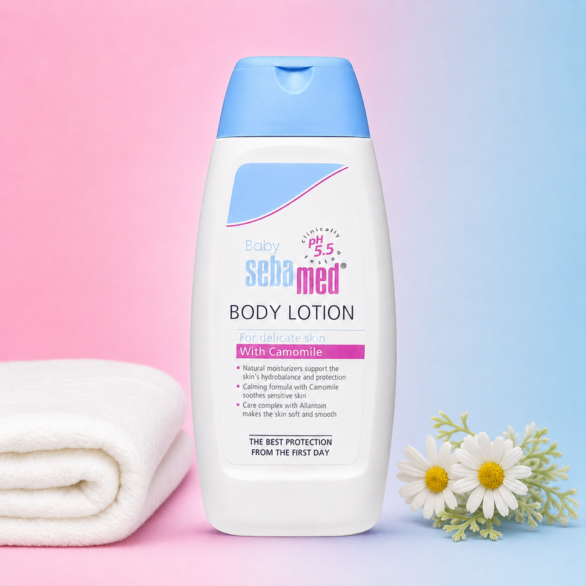 Seba med Baby Body Lotion with Camomile – 100ml