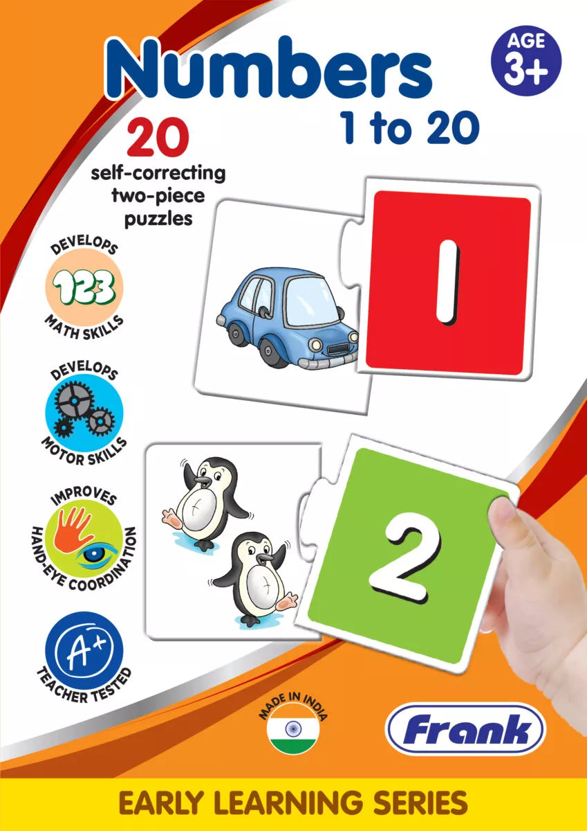 Numbers 1 to 20 Puzzle