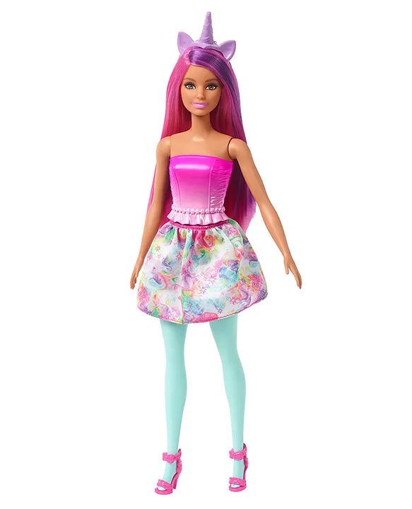 Barbie Doll and Fantasy Pets, Dress-Up Doll, Mermaid Tail and Skirt