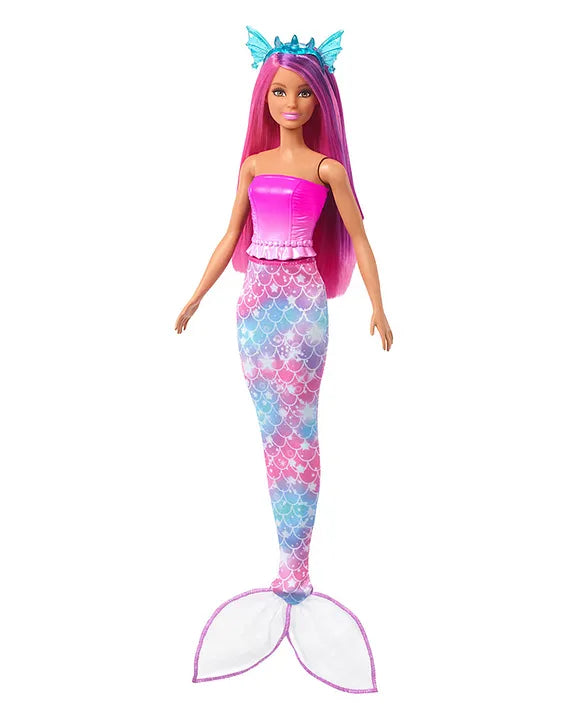 Barbie Doll and Fantasy Pets, Dress-Up Doll, Mermaid Tail and Skirt