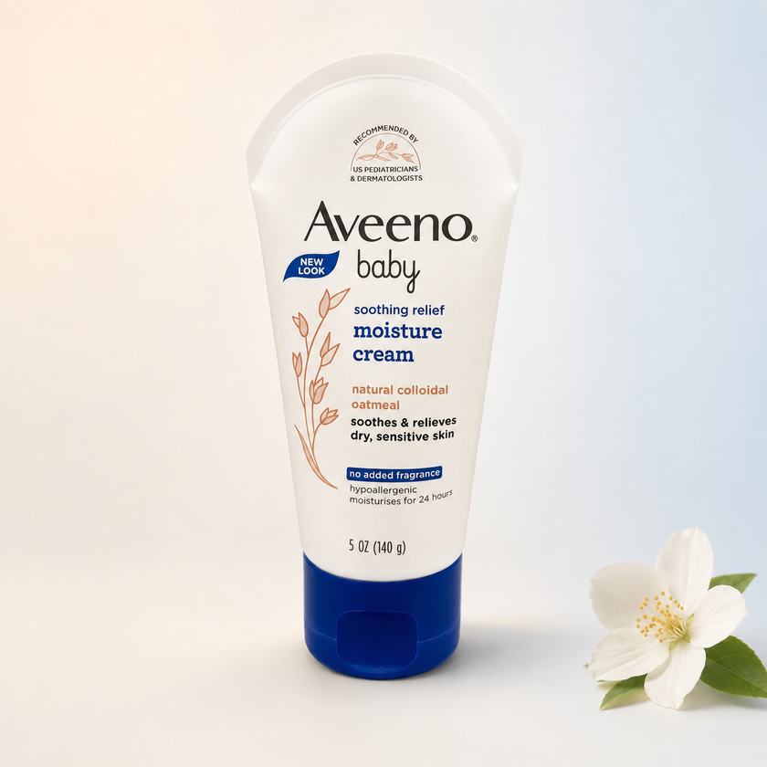 Aveeno Baby Soothing Relief Moisture Cream with Natural Colloidal Oatmeal – 140 g