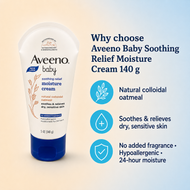 Aveeno Baby Soothing Relief Moisture Cream with Natural Colloidal Oatmeal – 140 g