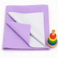 Purple Waterproof Bed Protecto