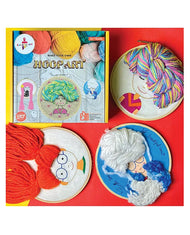 Kalakaram Diy Hoop Art Embroidery Kit,