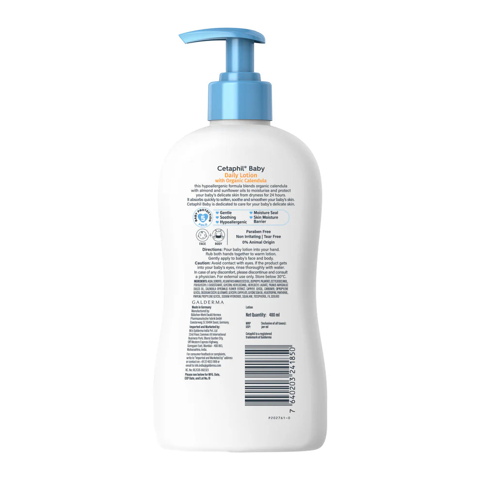 Cetaphil Baby Calendula400Ml Lotion for Babies & Kids