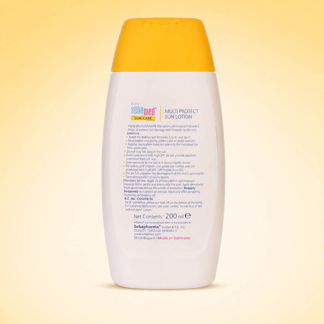 Seba med Baby Multi Protect Sun Lotion SPF 50+ – 200 ml
