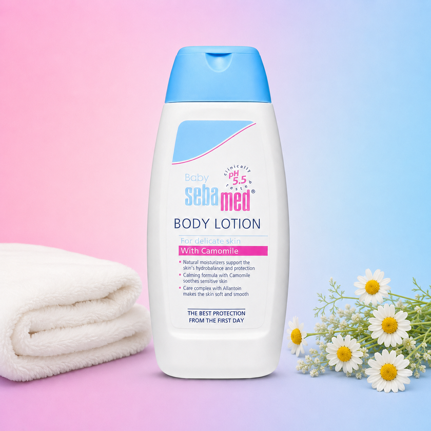 Seba med Baby Body Lotion with Camomile – 200ml