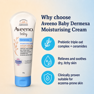 Aveeno Baby Dermexa Moisturizing Cream with Triple Oat Complex & Ceramides – 206 g