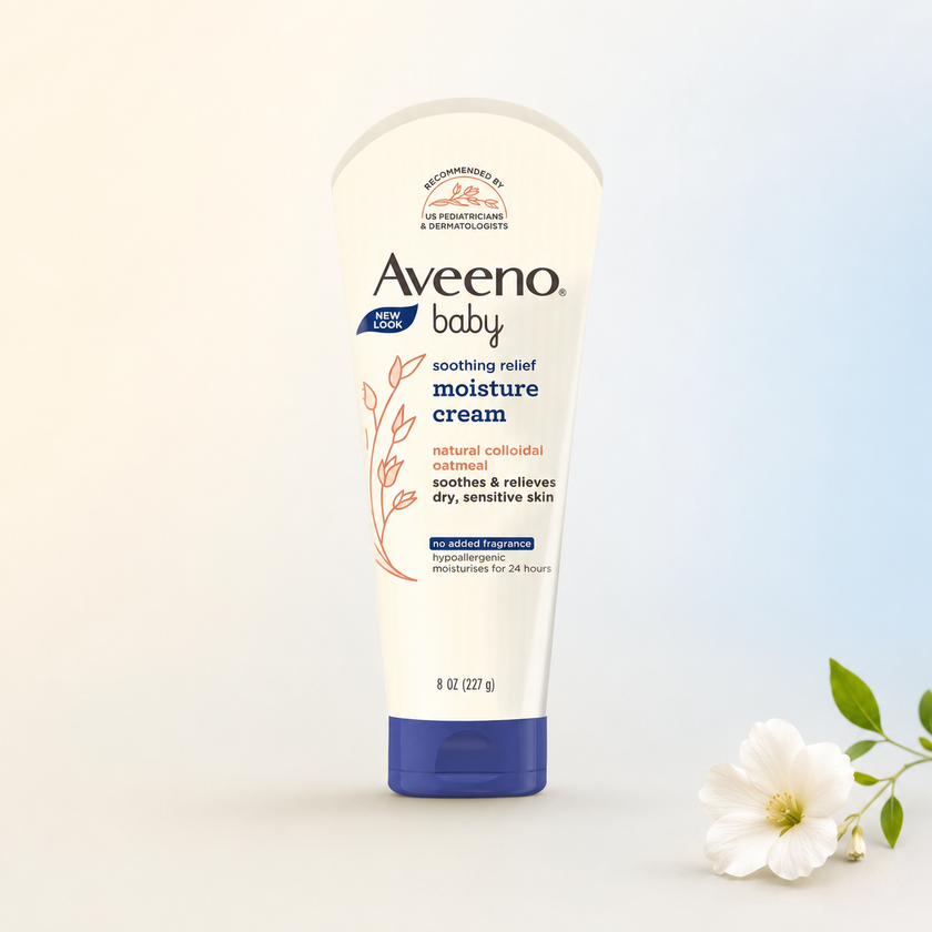 Aveeno Baby Soothing Relief Moisture Cream with Natural Colloidal Oatmeal – 227 g