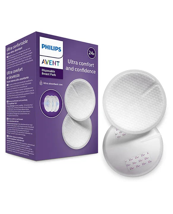 Avent Philips Disposable Breast Pads, Pack of 24