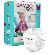 Bambo Nature Premium Baby Tape Diapers for Babies, Large Size (7-14 Kgs)