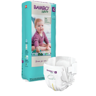Bambo Nature Premium Baby Tape Diapers for Babies, Large Size (7-14 Kgs)