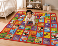 ABC Alphabet Learning Educational Kids Play Mat