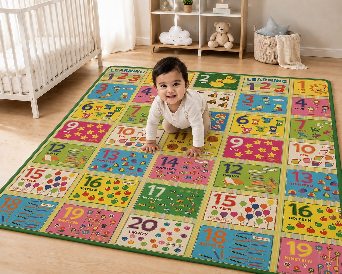 Kids Numbers Learning Educational Play Mat