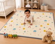 Sunshine & Rainbow Baby Crawling Play Mat