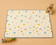 Sunshine & Rainbow Baby Crawling Play Mat