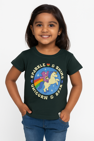 Unicorn & Bear Tee