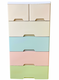Pastel Bliss 5-Layer Storage Drawer