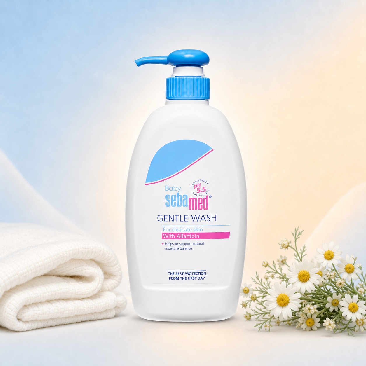 Baby Seba med Gentle Wash with Allantoin – 400 ml