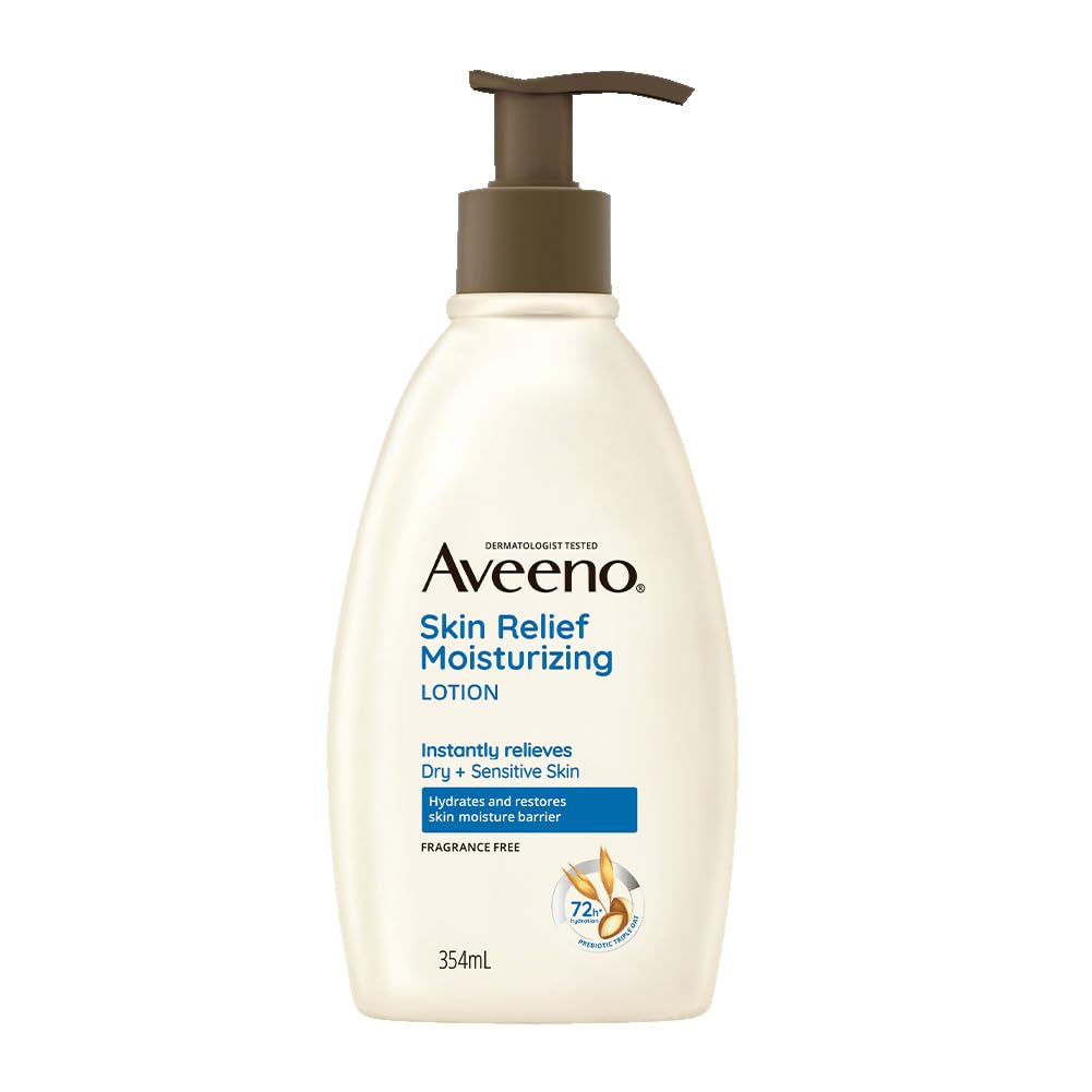 Aveeno Skin Relief 24H Moisturising Lotion for Very Dry Skin 354ml - Mamadada