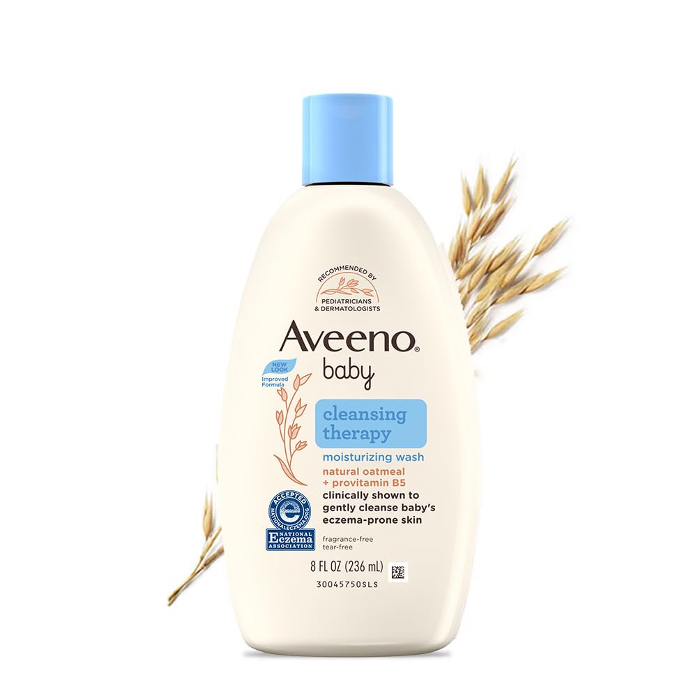 Aveeno Baby Cleansing Therapy Wash for Sensitive Baby Skin 236ml
