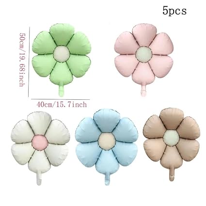 Pastel Daisy Foil Balloon – 19 inch