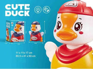Duck Toy with Light Effects and Sound, 360 Degree Rotating Swing Duck for Kids