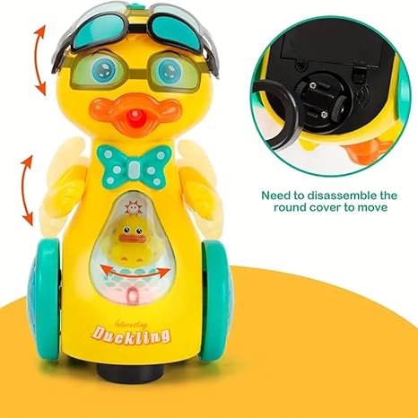 Electric Dancing Duck – Music & Light Toy - Mamadada