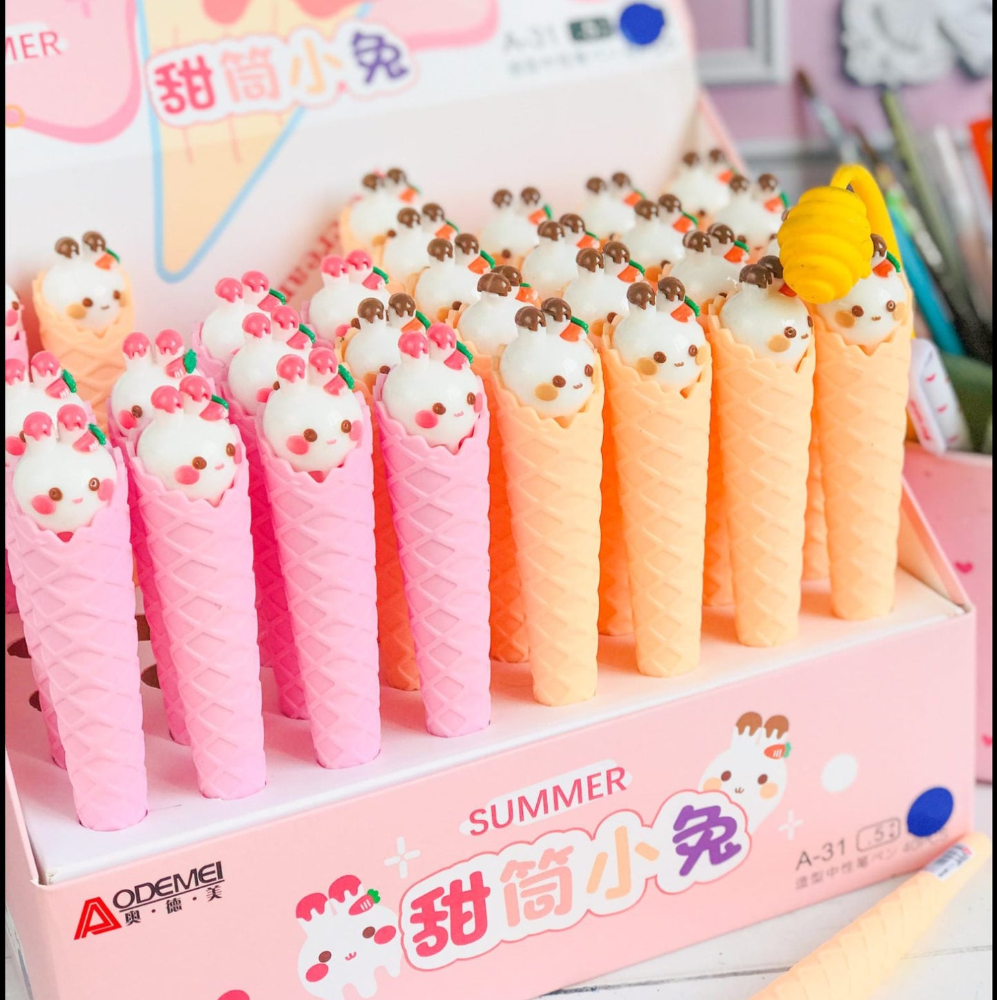 Sweetie Sugar Mouse Gel Pens - Mamadada