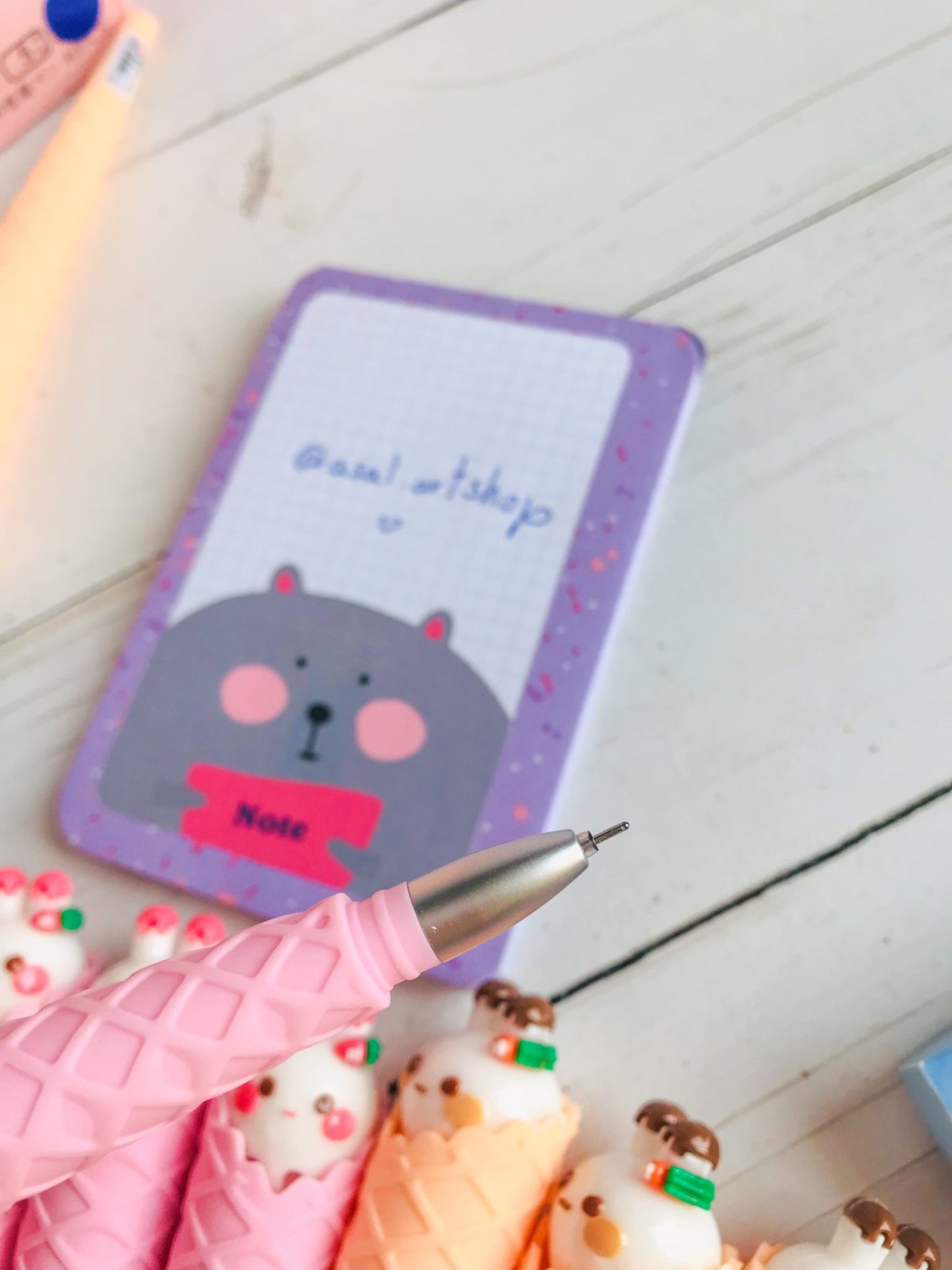 Sweetie Sugar Mouse Gel Pens - Mamadada