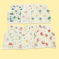 6-Piece Muslin Jabla Combo for Babies – Daily Essentials