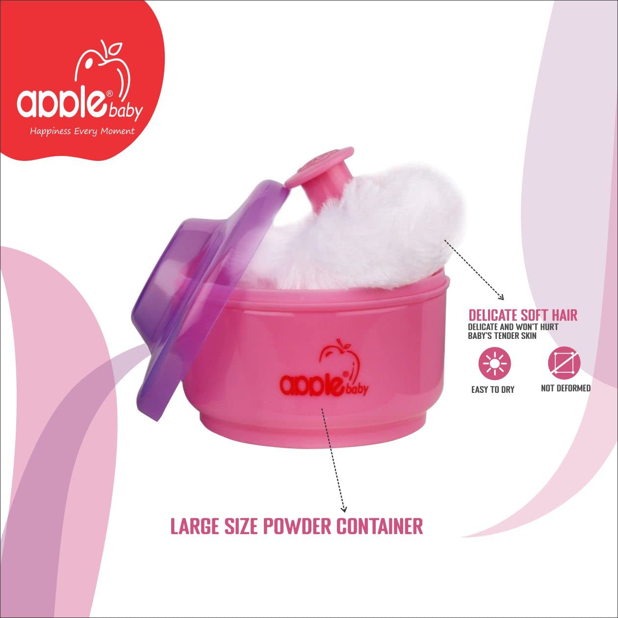 Apple Baby Powder Box Pck2 for Babies & Kids - Mamadada