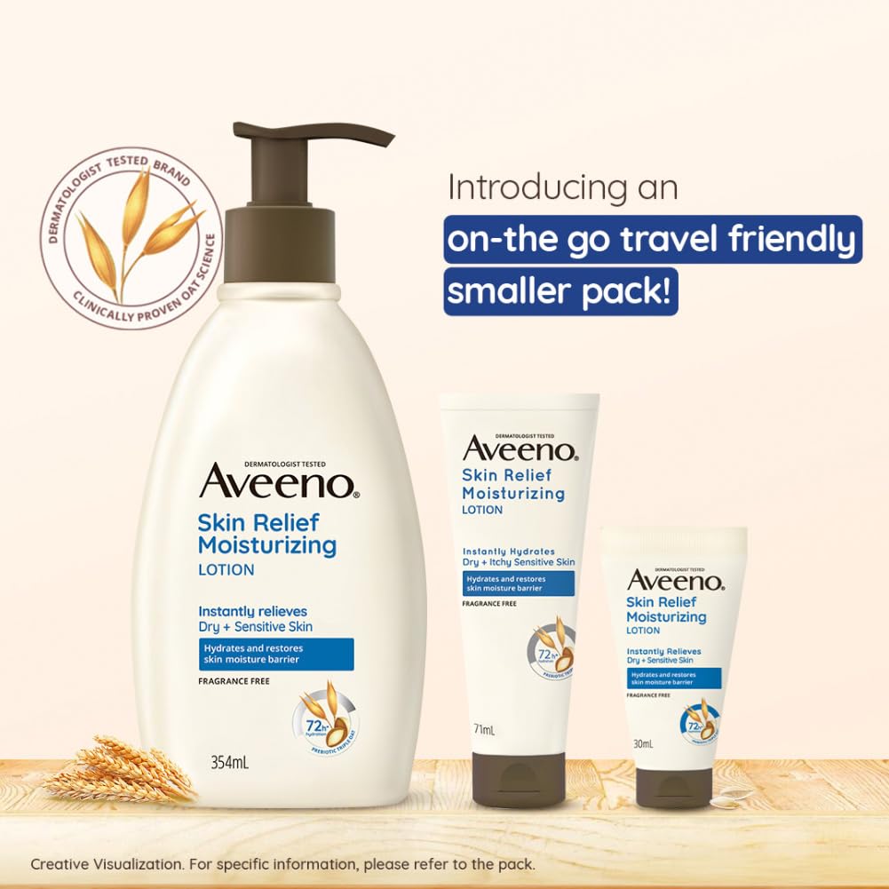Aveeno Skin Relief Moisturising Lotion for Sensitive Skin 71ml