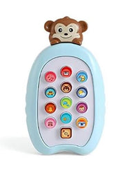 Musical Monkey Baby Phone Toy with Lights & Sounds