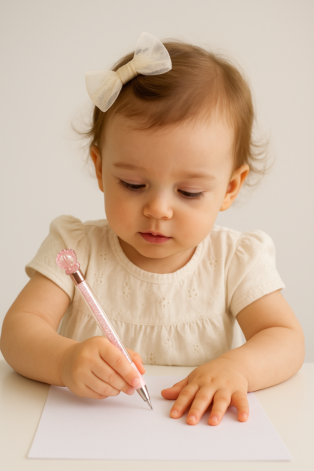 Bear Crystal Ball Pen