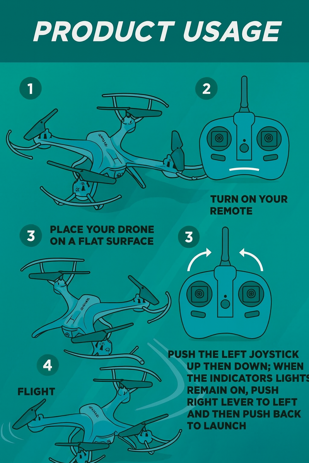 Airgle Swift-CX 2.4GHz 4-Axis Drone