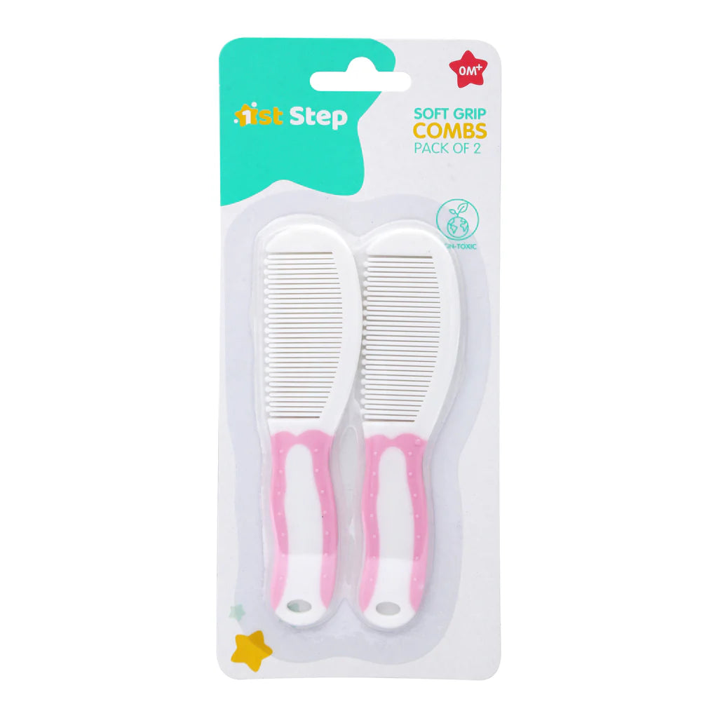 1st Step BPA Free Comb Set (Pink) - Mamadada