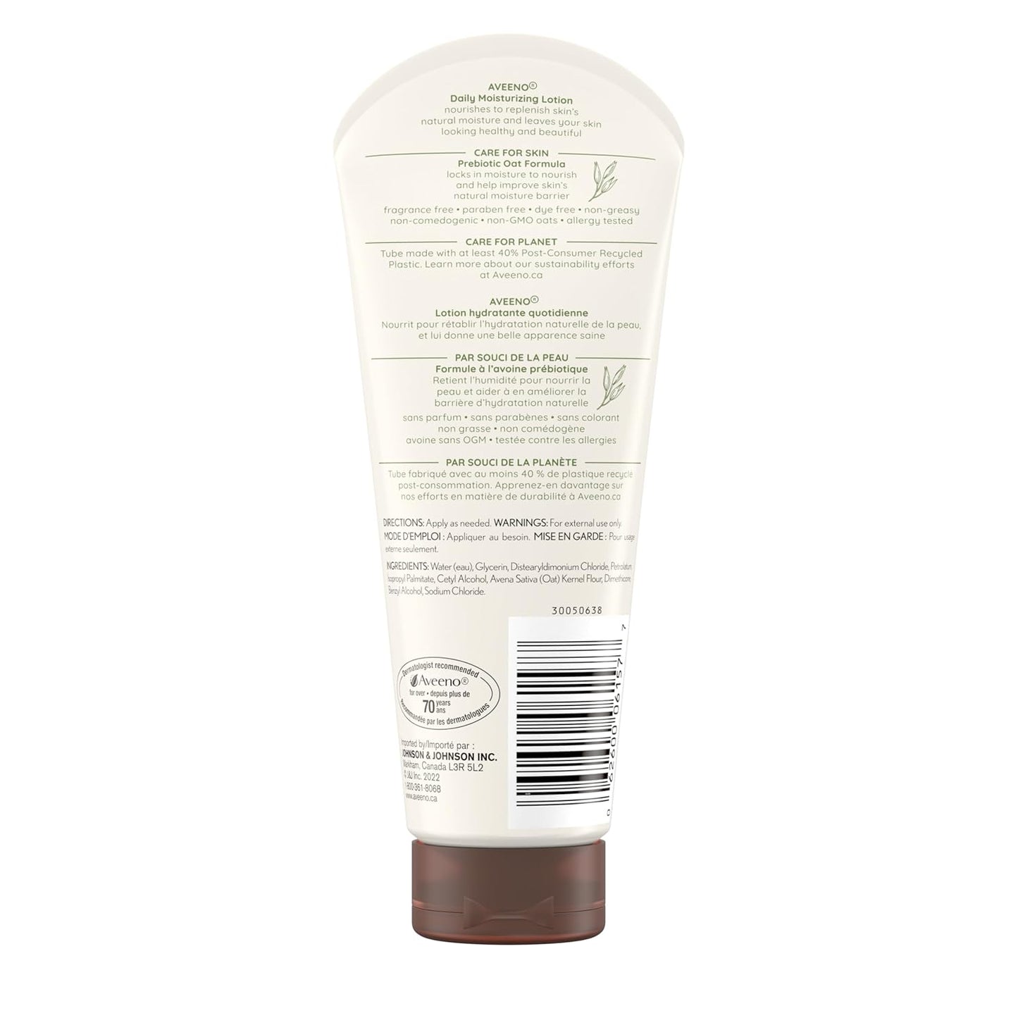 Aveeno Daily Moisturising Body Lotion for Dry Skin 71ml - Mamadada