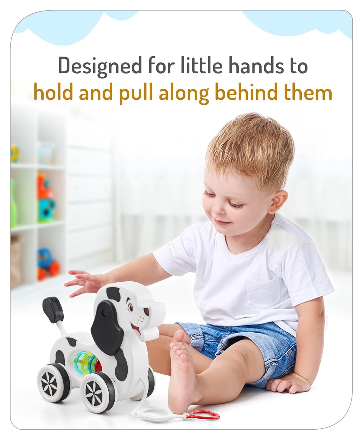 Storio Baby Products Pull Along Toddler Toy