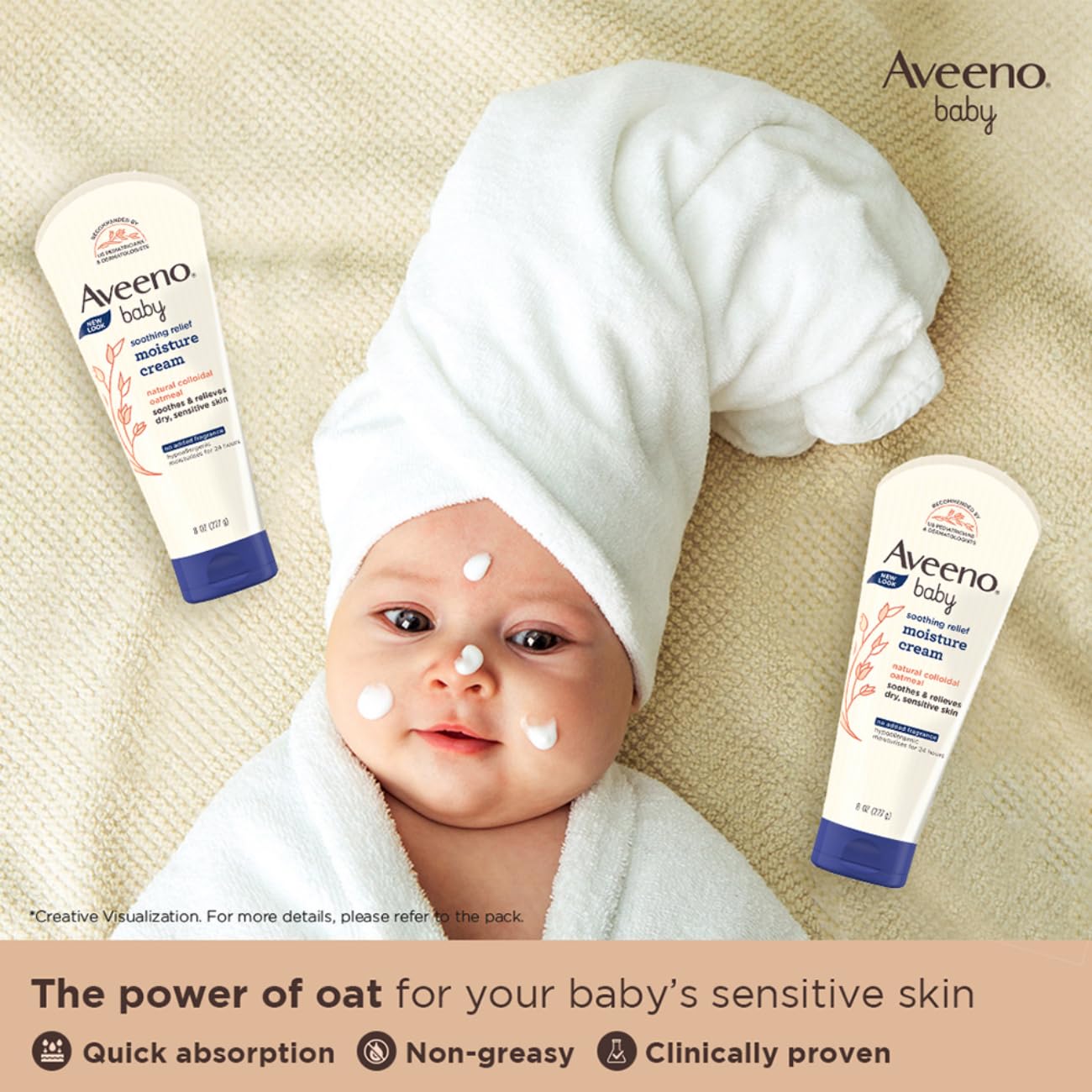 Aveeno Baby Soothing Relief Moisture Cream 227g