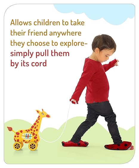 Kido Buddy Pull-Along Giraffe - Mamadada