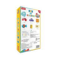 Funskool Box of Colours – 12 Bright Modelling Clays for Kids