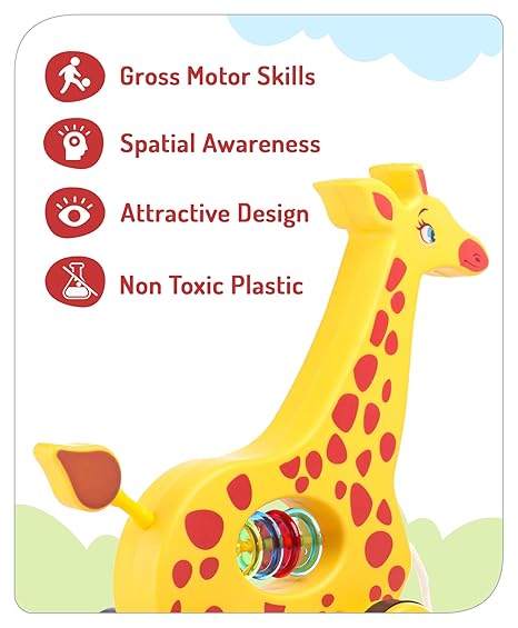 Kido Buddy Pull-Along Giraffe - Mamadada