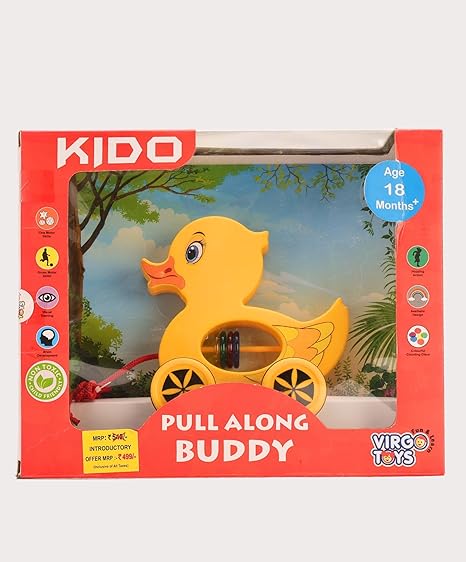 Pull-Along Kido Buddy Duck